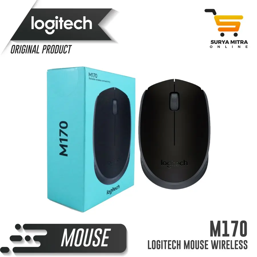 Mouse Logitech M170 / M 170 Wireless Nirkabel