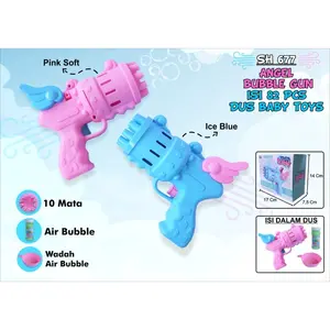 OG Mainan Bubble Dream Guns SH677 Angel Gelembung Sabun Otomatis