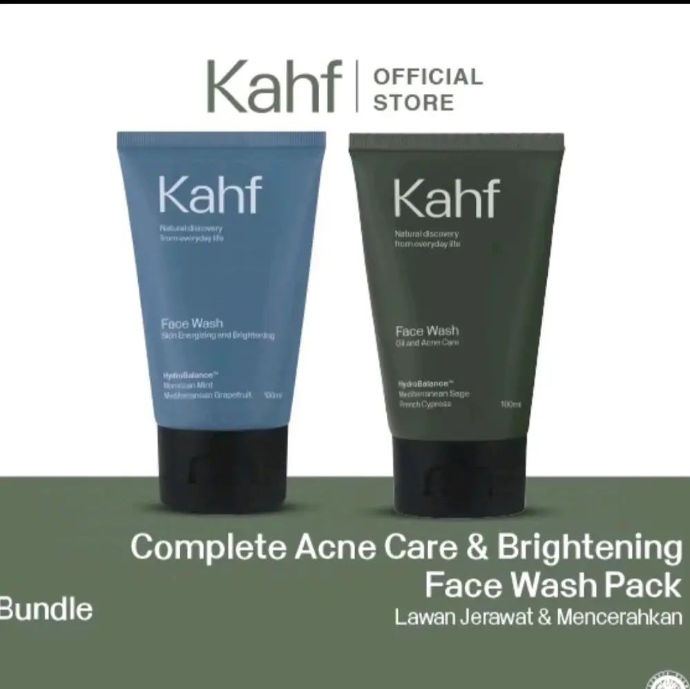 Complete Pack Kahf Face Wash