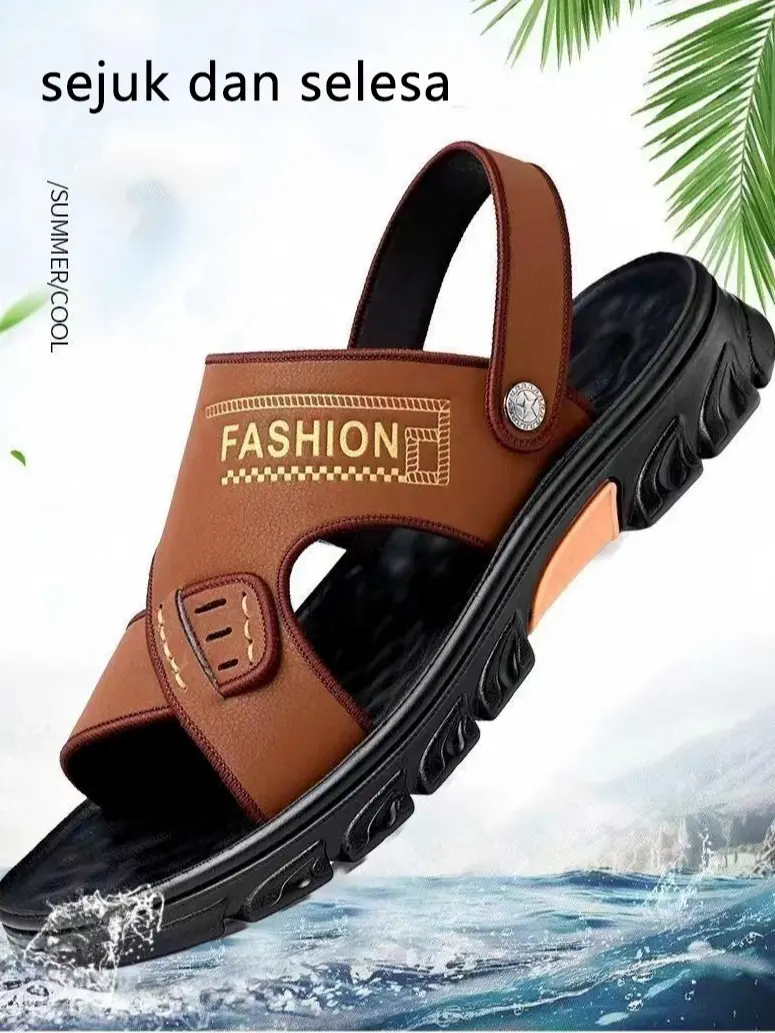 20231 parameter Sandal Pria Modis Anti Slip - Nyaman, Ringan, Tahan Lama, Stylish, dan Cocok untuk Santai & Aktivitas Outdoor Sendal