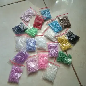 Paket Manik Pasir isi 10 / Manik pasir 3mm 4mm / Manik pasir doff dan ceylon