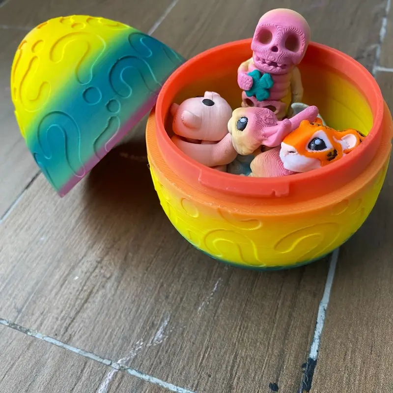 Mainan Mini Binatang Artikulasi Figurin Hewan Ukuran Kecil Toy Anak Asli 2