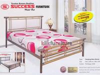 Gambar Ranjang Besi Success NEW AKASIA 140x200 cm Tempat Tidur Besi dari KLIKFURNITURE-ID Kota Tangerang 2 Tokopedia