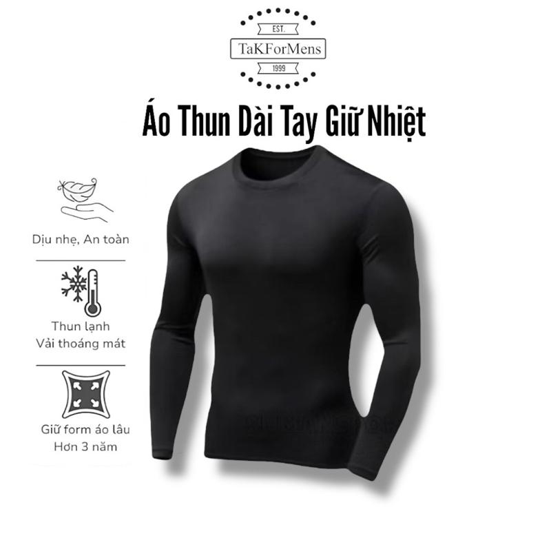 Combo 3 Áo Giữ Nhiệt Nam dài tay- Áo Thun Dài Tay Form Ôm Body- Áo Giữ Nhiệt Thể Thao 1 Lớp- Áo Giữ Nhiệt Menswear-Áo Giữ Nhiệt Nam, Áo Thun Nhung- Áo Cách Nhiệt Nam- Tất ngắn