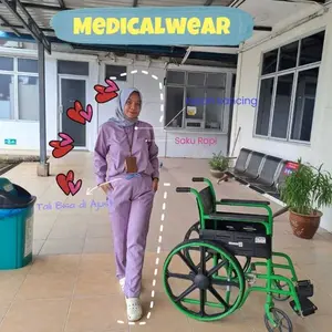 LINCURT - Doctor Scrub's Set Baju OK Lengan Panjang series 'My Style'