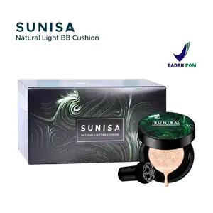 UPGRADE SUNISA BPOM - Sunisa Cushion Sunisa Cc cream Sunisa Cushion + sponge mushroom blemish foundation bedak sunisa Waterproof