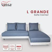 Gambar Sofa L Grande Sofa Corner Minimalis By Vassa dari Vassa Sofa & Home Kab. Bogor 3 Tokopedia