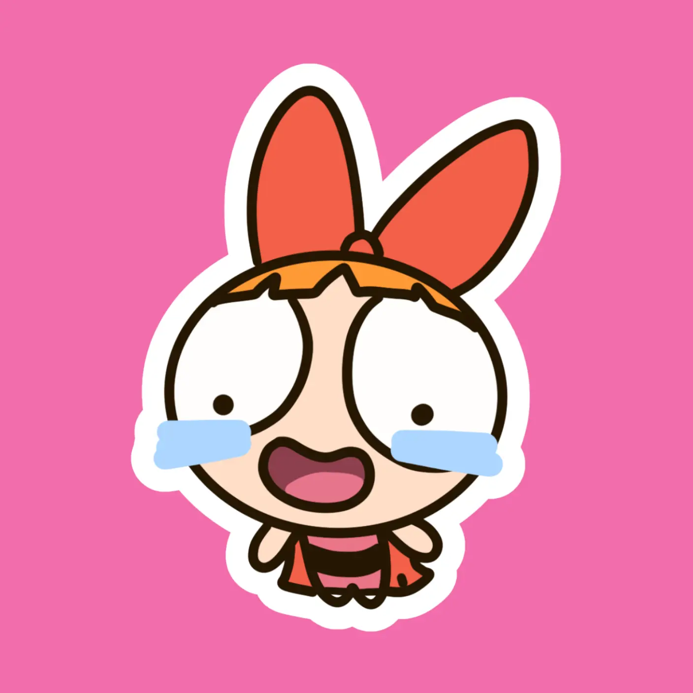 Blossom – The Ugly Powerpuff Girls Collection Sticker