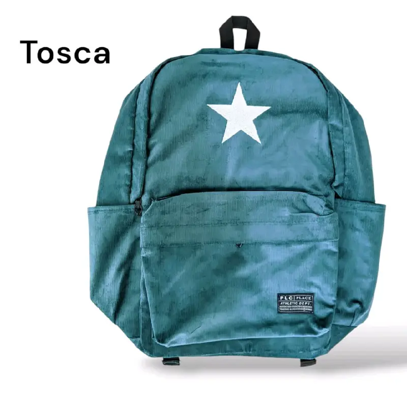 Tas ransel Corduroy Starboy tas punggun pria dan wanita 3