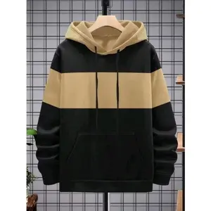 Hoodie Sweater Setrip Kombinasi Atasan Pria Wanita katun fleece