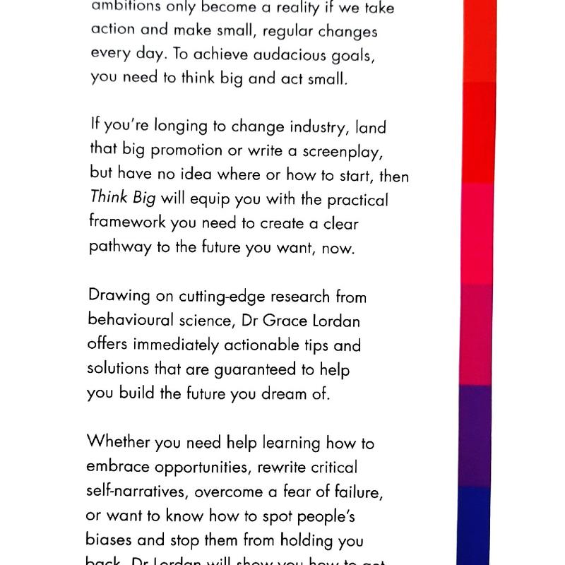 Think Big -Dr Grace Lordan Soft Cover Regular Edition 3