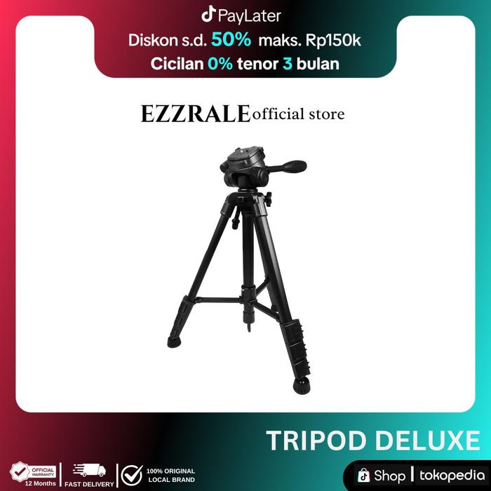 Gambar Ezzrale Deluxe Lightweight Video / Photo Tripod / Tripod Projector dari EZZRALE Kota Administrasi Jakarta Barat Tokopedia