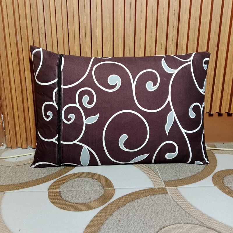 Product Introduction of sarung bantal jumbo uk 50x70 pakai resleting katun halus 10