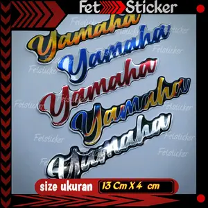 Emblem Timbul Yamaha Latin / Emblem Stiker Tengki Yamaha Rx King
