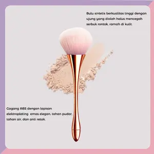 Makeup untuk Bedak Tabur Kuas Make Up Korean Makeup Brush Foundation Tools
