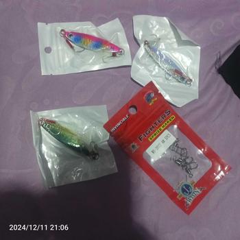 Product Review of WISIN NEW LURE LUC 003  Metal Lead Jig Umpan Pancing  Fishing Lure Ikan Bass Bait Kail Hook Jigging Alat from R**l I**n 0