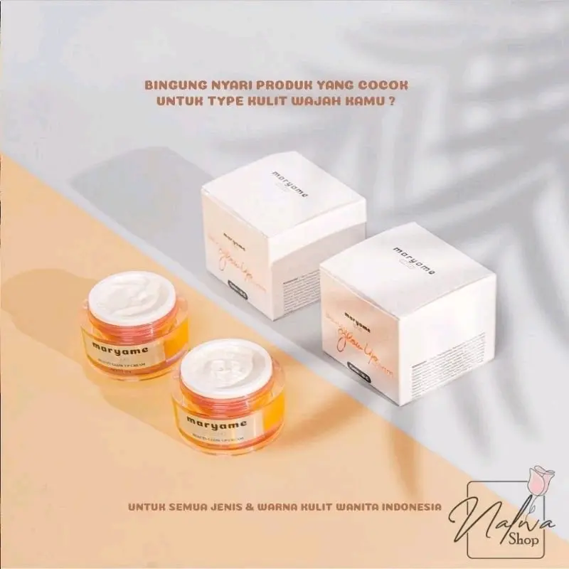 BELI 2 LEBIH HEMAT Maryame Beauty Cream Glow Up Cream ajaib 10gr Cream siang 3