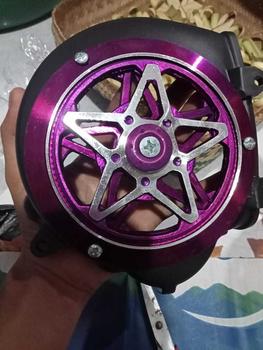 Product Review of Tutup cover kipas set Spiner Spinner Putar Motif bintang full Vespa Beat Fi Street Scoopy Mio Vario Mio M3 Mio Soul GT Motor Motorcycle from u**7 1