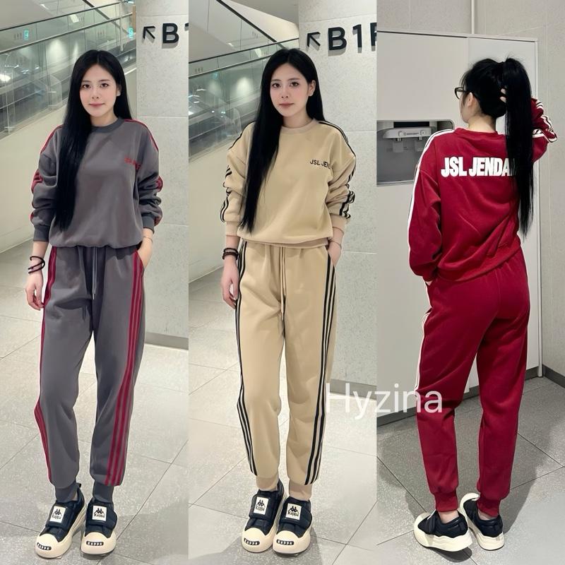 Set Bộ Quần Áo Hoạ Tiết Chữ Jendar Cho Nữ Chất Liệu Nỉ 2 Da Set Đồ Nữ Đẹp Bộ Nỉ Thu Đông Nữ Set Đồ Nữ Mùa Đông