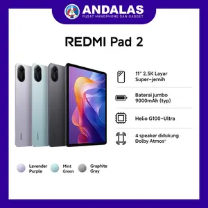 Xiaomi Redmi Pad 2 Wifi 4/128GB | 4G 6/128GB 11 Inch Garansi Resmi