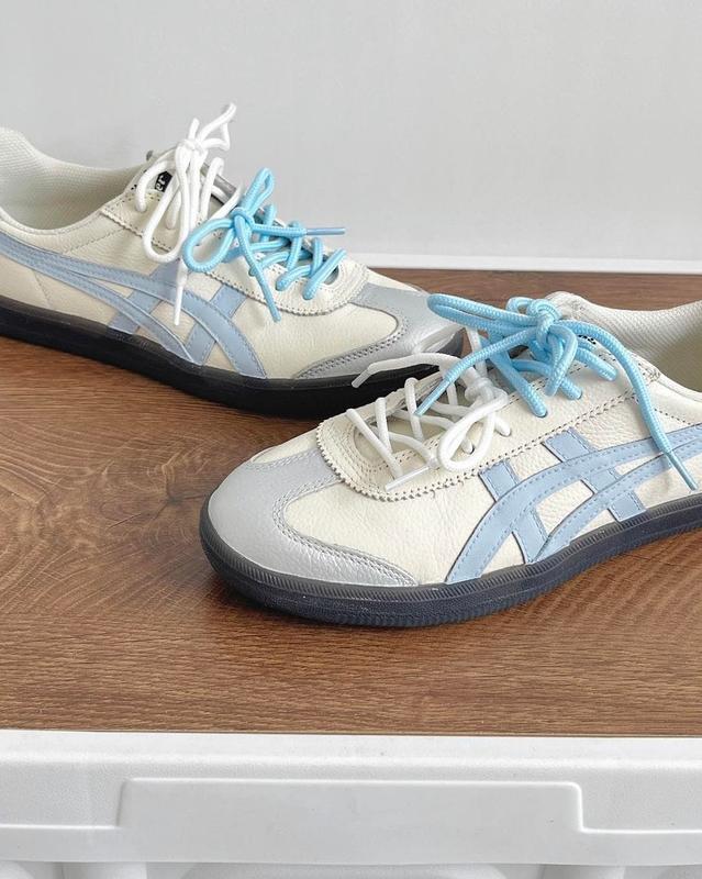Sneakers Wanita 0nitsukoa Tiger Tokuten Stay With Me Premium Kasual Biru Sky Silver Ukuran 35-41 Sneaker Sneaker 3