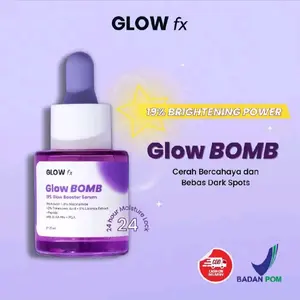 GLOW FX BEAUTY GLOW BOMB GLOW BOOSTER SERUM 20ML Serum Glowing & Bekas jerawat Mencerahkan Wajah