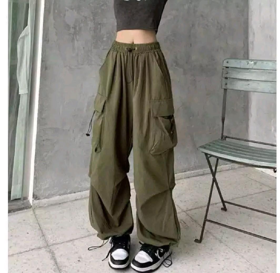 termurah Culot Cargo Tali Serut Parasut Celana Panjang