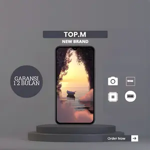 Ponsel Pintar A31 RAM 8/256GB Layar 6.5 Inci Kamera 13MP Garansi 1 Tahun Handphone Android