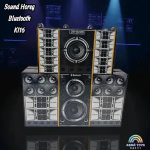 Sound Horeg Bluetooth K116 Speaker Mini Kualitas Suara Menggelegar Koneksi Bluetooth V5.0 Suara Jernih Bass Nendang Desain Mini Portabel Baterai Tahan Lama 3-5 Jam Fungsi Multifungsi Hadiah Unik