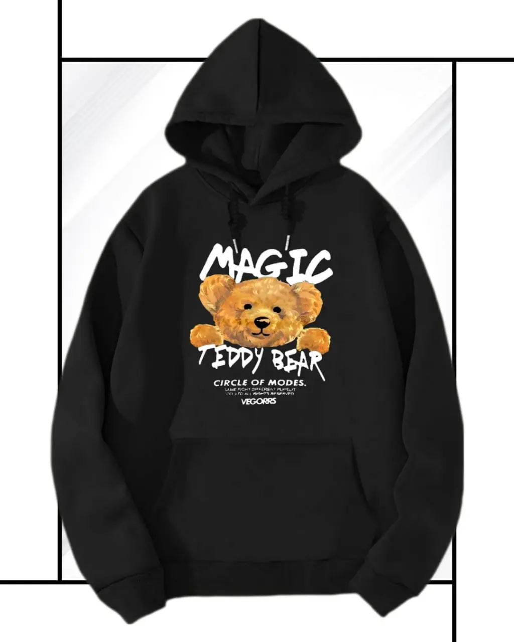 Sweater Hoodie Anak Laki-Laki Dan Perempuan Usia 4 - 15 Tahun Sablon Magic Bear Fashion
