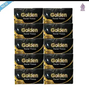 ( 10 PACK ) PAKET HEMAT - PROMO TISU BAYI EMBOSS- TISU WAJAH GOLDEN 180 HELAI - TISU BAHAN EMBOSS HALUS