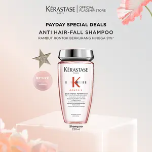 Kerastase Bain Hydra Genesis 250ml Anti Hair Fall Shampoo (Normal Hair) - Shampoo untuk Rambut Rontok & Patah (Helaian Normal)