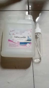 Product Review of Paket Bundling 1L Parfum laundry + BOTOL SPRAY KOSONG 100ml I Lebih Praktis | Pakaian Anti Apek - Parfum Laundry Untuk Seterika Pakaian Jadi Harum Wangi Seger Tahan Lama I  Banyak Pilihan Aroma Best Seller Bisa COD from F**a 0