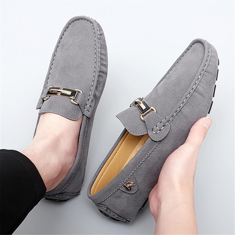 Product Introduction of Giày Dou Dou, Giày Da, Giày Hợp Xu hướng, Thời Trang Và Giày Thường Ngày, Giày Lefu Một Bước, Giày Nam, Cỡ Lớn, Phát Hành Mới Nhất Năm 2025 12