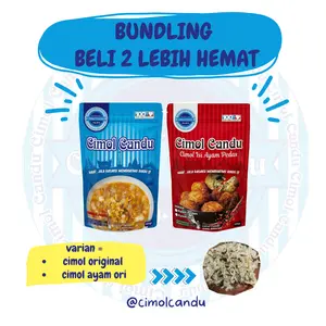 CIMOL CANDU BUNDLING ISI 2 LEBIH HEMAT VARIAN (250GR + 250 GR)