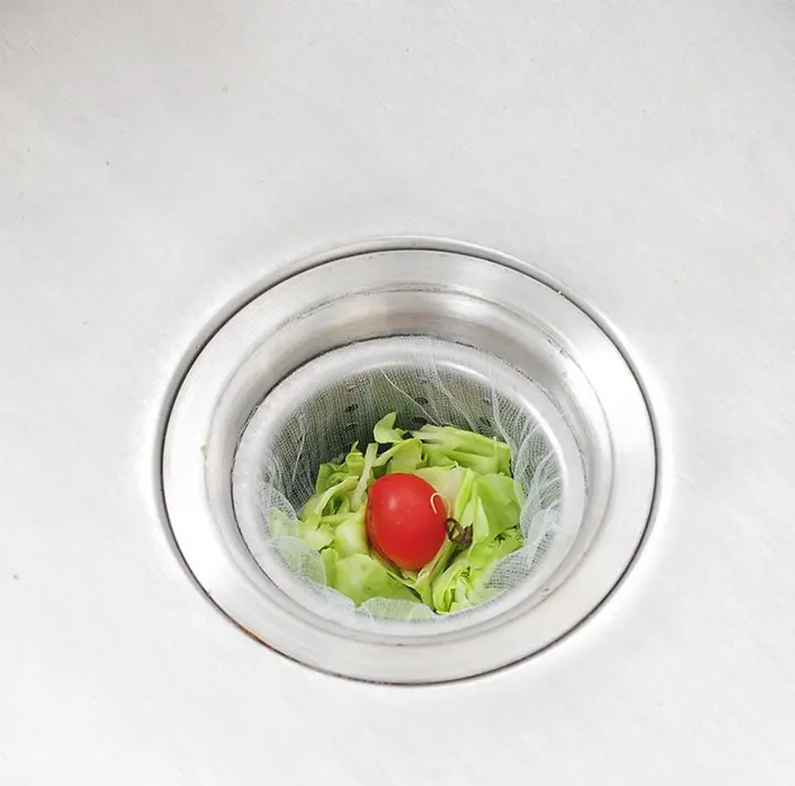 Sink residue garbage filter sewer anti-clogging net Hand-held Kitchen Degradable