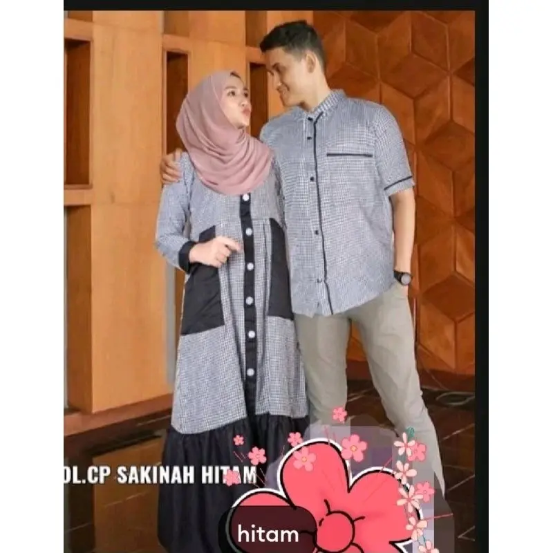 couple lebaran 2024 .bahan katun import . 0
