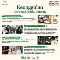 Gambar Katering Program Diet Lunch Only(5 Hari) dari Gracious Healthy Instan Kota Administrasi Jakarta Utara 4 Tokopedia