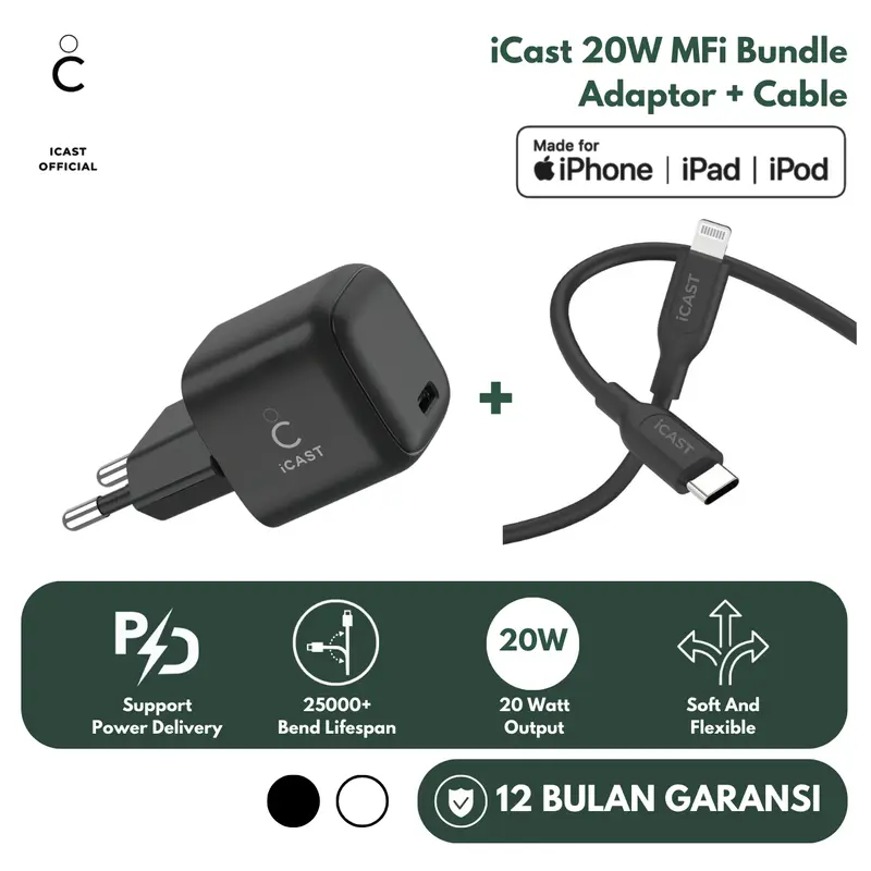 Fast Charging Apple Mfi Brand List Charger IPhone 20W MFi Fast