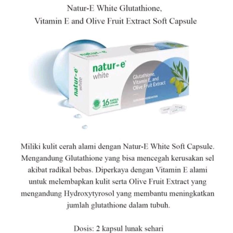 ️️Natur e white soft kapsul 16 s /suplemen kecantikan 1