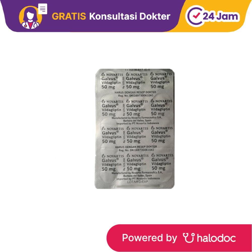 galvus 50 mg blister 14 tablet