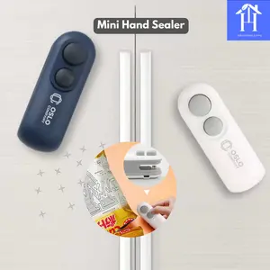 Mini Hand Sealer Alat Penyegel Plastik Makanan Serbaguna Rechargeable Heat Sealer