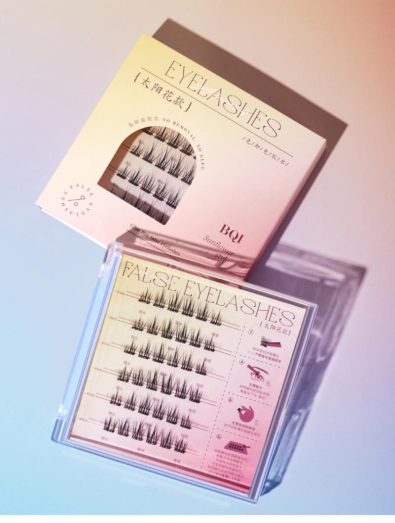 Product Introduction of Glue-free self-adhesive false eyelashes Makeup Eyelash Extensions  natural simulation enlarged eyes  Cosmetic 18