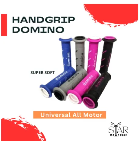 Handgrip Domino Supersoft Universal Handfat untuk Motor - Motorcycle