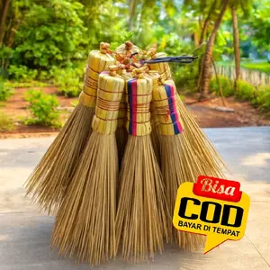 Sapu Wajan / Sapu Lidi Kecil Serbaguna – Cocok untuk Dapur, Meja, Kompor, Wajan & Area Sempit