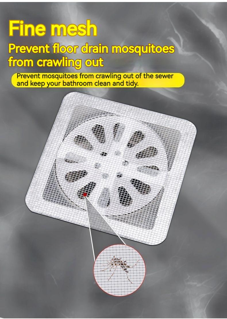 Product Introduction of Floor drain filter, bathroom bathroom sewer anti-clogging square grid sewer anti-insect hair filter 18