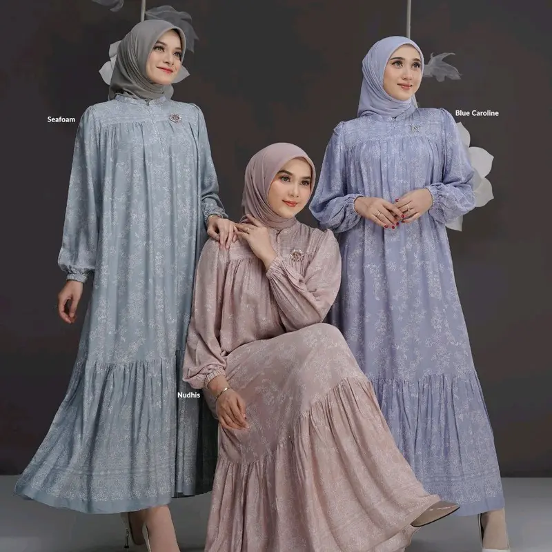 yolaa midi dress | nadheera luxury | griya qaireen 0