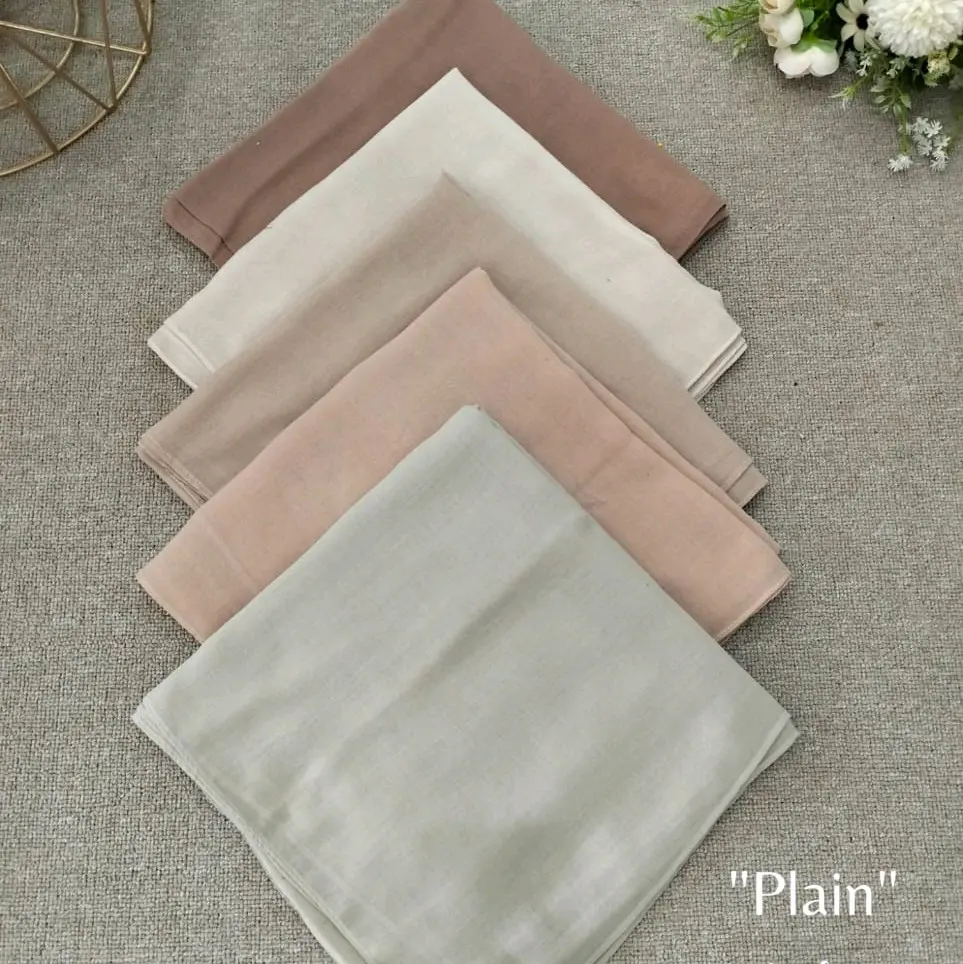Jilbab Indrakanaya Plain by Journey - Model Terbaru - Muslim Square Kerudung Wanita Segi Empat