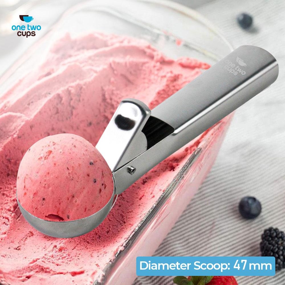 One Two Cups Sendok Scoop Es Krim dan Buah Stainless Steel 430 47mm - 164Z