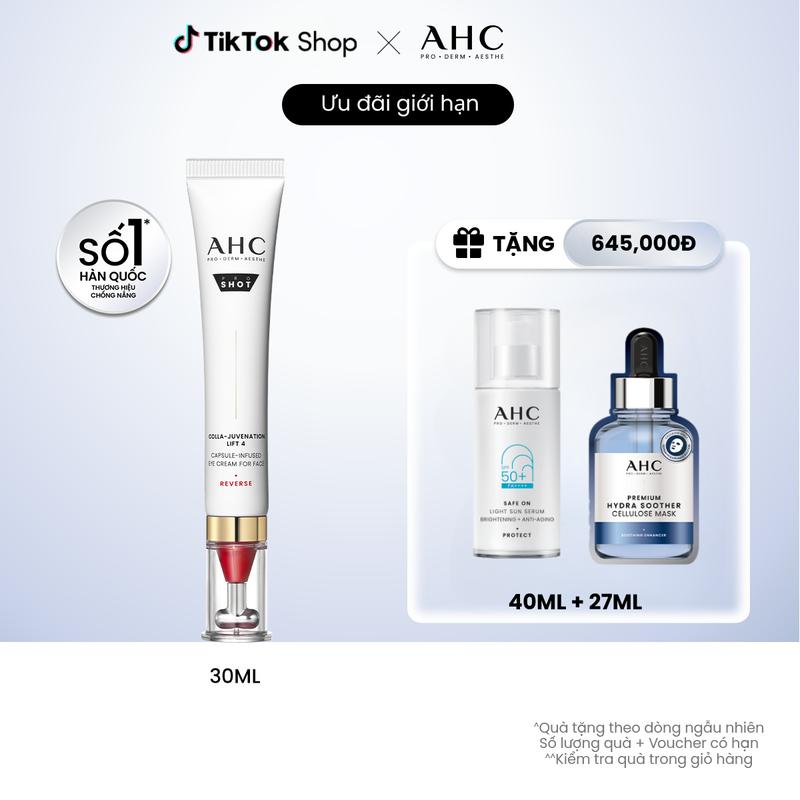 Kem mắt cho mặt chống lão hóa săn chắc da PROSHOT COLLA-JUVENATION LIFT 4 AHC 30ML [1]
